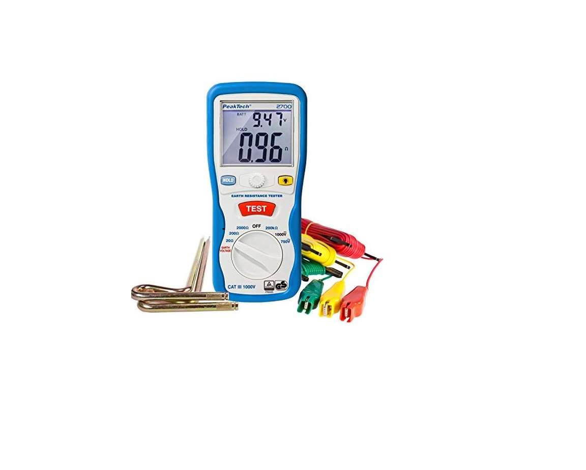 PeakTech 2700 Digital Earth Resistance Tester User Manual - Featured image