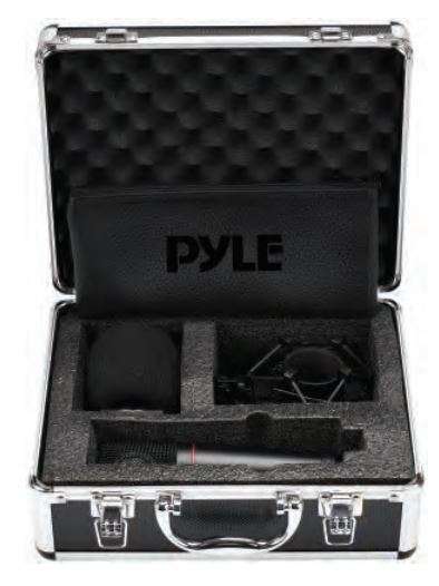 Pyle PDMILCM100 Professional Studio Microphone User Manual - What’s in the Box