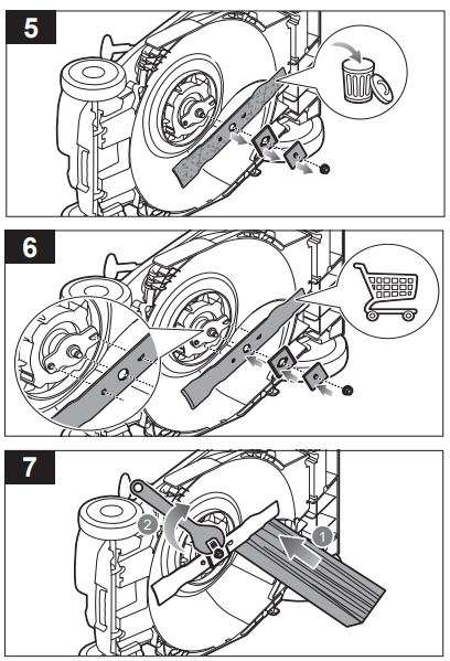 RYOBI RLM36X46HPG Battery Lawn Mower Instruction Manual - Fig 8