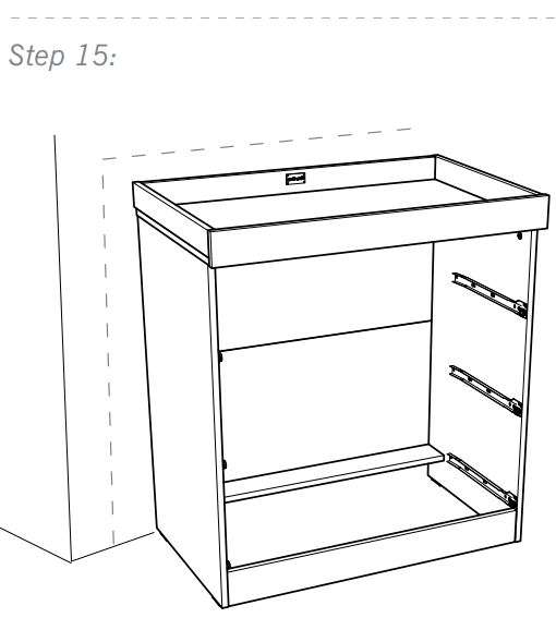 Silver Cross 1122920 Bromley Dresser Instruction Manual - How to Install 15