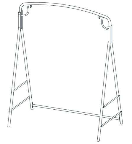 VINGLI V52 Metal Swing Stand User Manual - Whole View