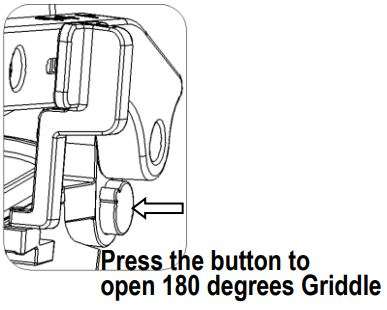 VOX Contact grill EG 161 Operating Instructions - Using the Extendable Feet