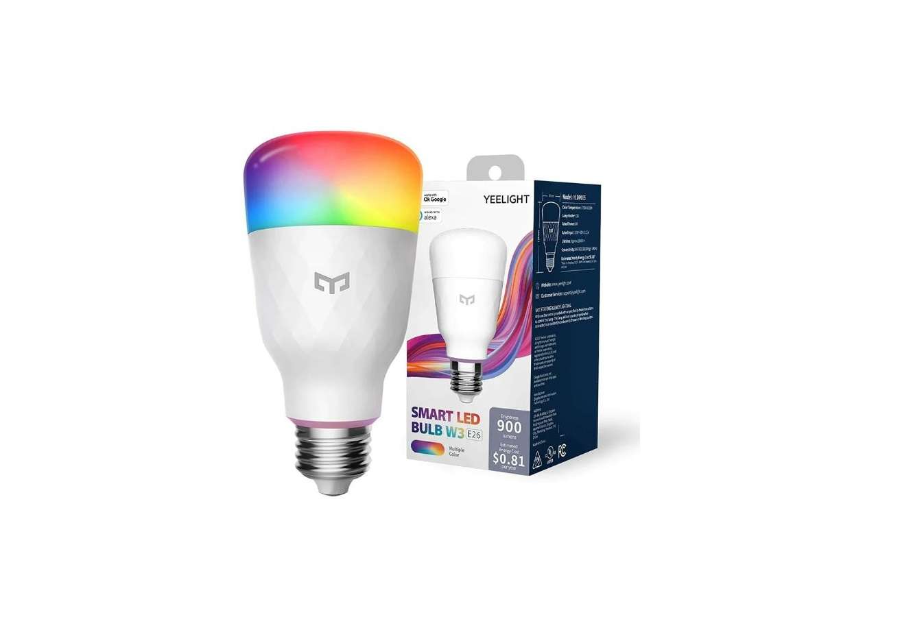 YEELIGHT Smart LED Bulb W3 Multicolor YLDP005 User Manual