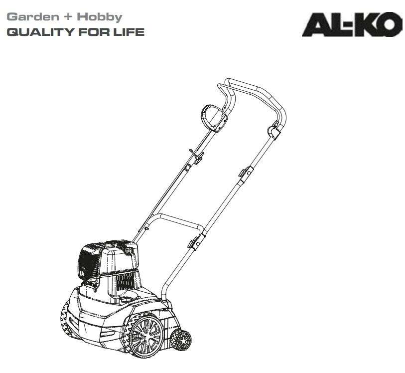 AL-KO Combi Care 38 P Comfort Petrol Scarifier Instruction Manual