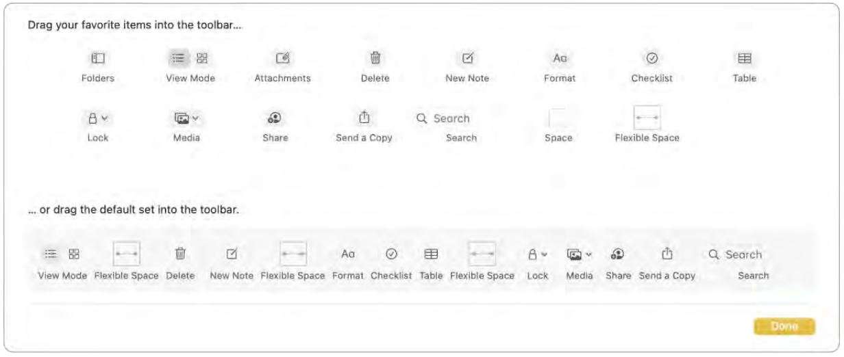 Apple MacBook Air Essentials User Manual - Customize your toolbar