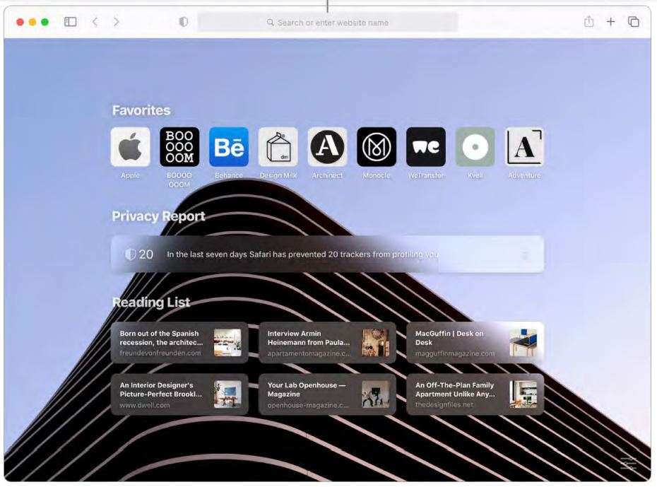 Apple MacBook Air Essentials User Manual - Safari