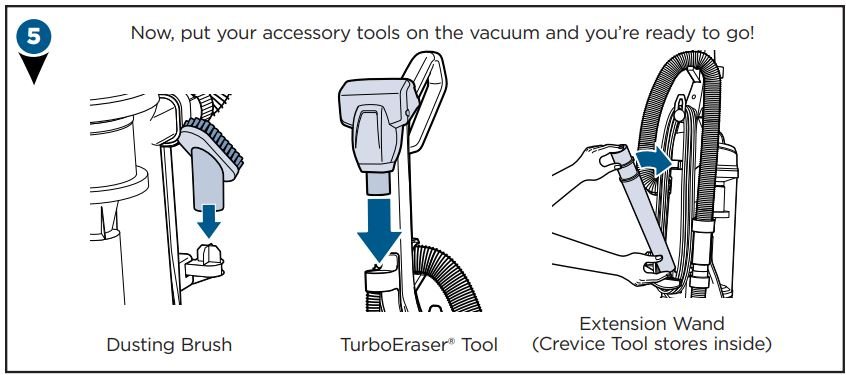BISSELL 2316 CLEANVIEW® SWIVEL PET Vacuum User Manual - Assembly 2