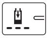 BOSCH UniversalChain 18 User Manual - Flashing battery charge indicator