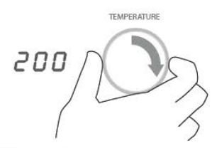 FISHER PAYKEL Oven, 30, 11 Function, Self-cleaning User Guide - Adjust the temperature.