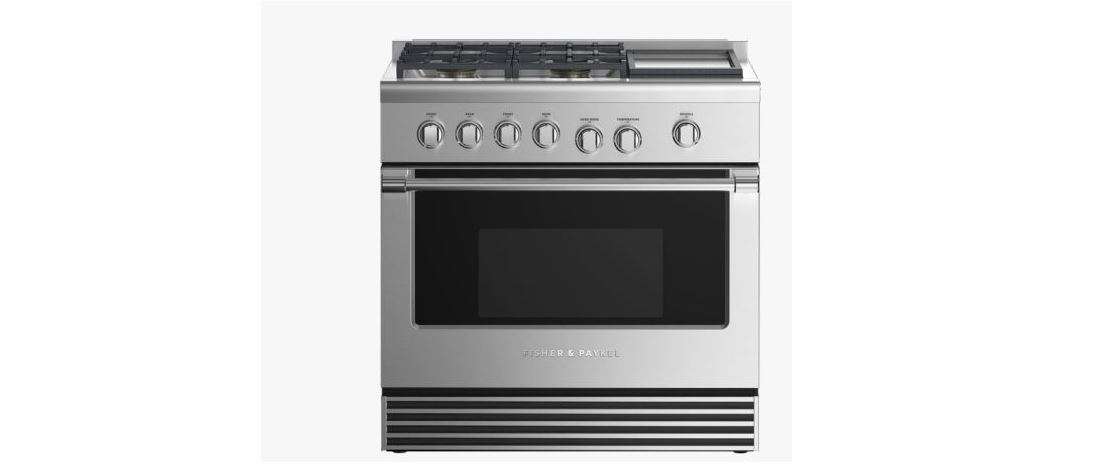 FISHER PAYKEL RDV2-364GD-N_N 36 Inch Dual Fuel Range User Guide - Featured image