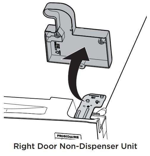 Frigidaire FRFS2823AW 27.8 Cu. Ft. French Door Refrigerator User Manual - Right Door Non-Dispenser Unit
