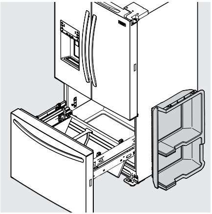 Frigidaire FRFS2823AW 27.8 Cu. Ft. French Door Refrigerator User Manual - Upper Freezer Basket