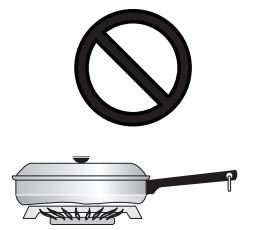 Frigidaire fggh3047vf Gallery 30'' Front Control Gas Range with Air Fry User Manual - Curved and warped pan