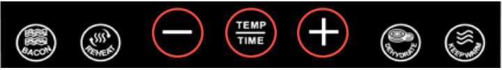 Gourmia GAF798 7-Qt Digital Air Fryer User Manual - Tap TEMP TIME