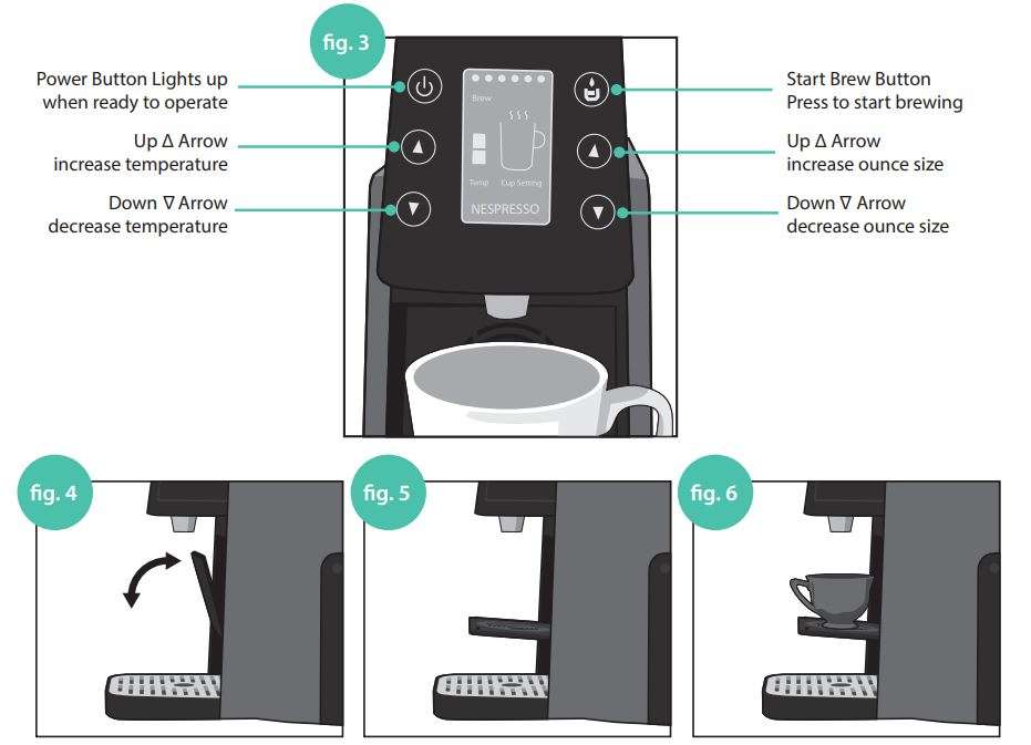 Gourmia GCM5100 One Touch Multi Capsule Coffee Machine User Manual - figure 11