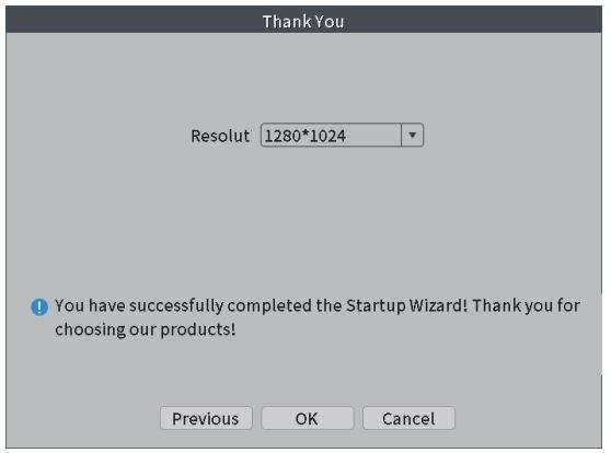 Homeviz Dragon Touch K4W10 HD NVR KIT User Manual - Exit Startup Wizard