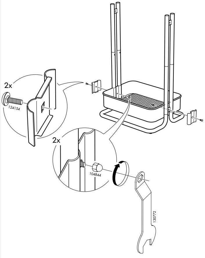 IKEA AA-2134811-1-1 Raskog White Trolley User Manual - image 4