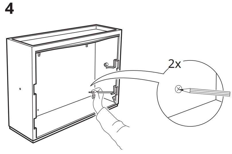 IKEA TRONES Shoe cabinet storage, white User Manual - 4