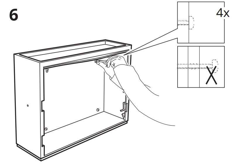 IKEA TRONES Shoe cabinet storage, white User Manual - 6