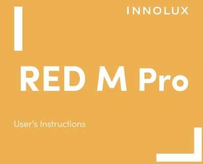 INNOLUX RED M Pro Red light therapy lamp User Guide