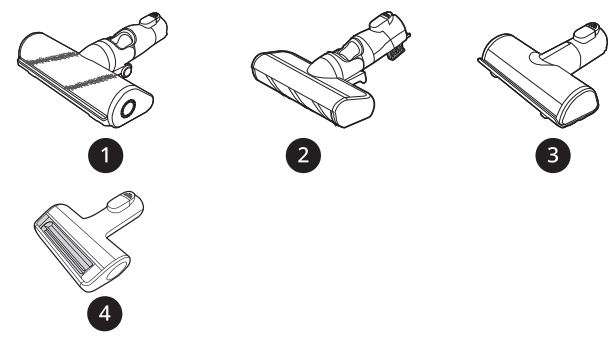 LG CordZero™ A9 Cordless Stick Vacuum User Manual - Nozzles