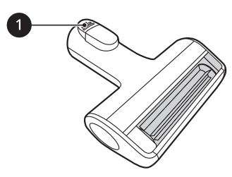LG CordZero™ A9 Cordless Stick Vacuum User Manual - Press the nozzle release button1