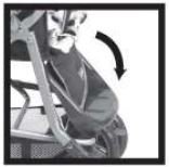 LuvLap Sunshine Baby Stroller 0 to 3 Years User Manual - 3 Bring the backrest to