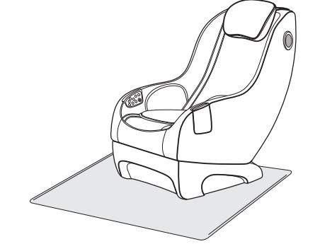 MASSAGGIO Piccolo Massage Chairs User Manual - Floor protection