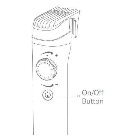 Mi Corded & Cordless Waterproof Beard Trimmer 40 length settings User Manual - Trimming
