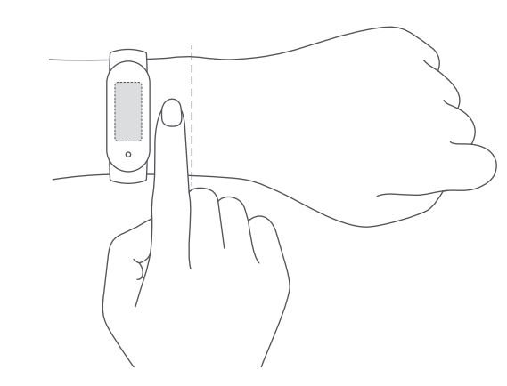 Mi Smart Band 5 User Manual - Comfortably tighten the band around your wrist