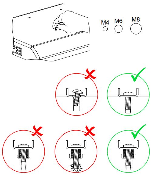 Mounting Dream MD2296 TV Mount Bracket User Manual - Select TV Screws