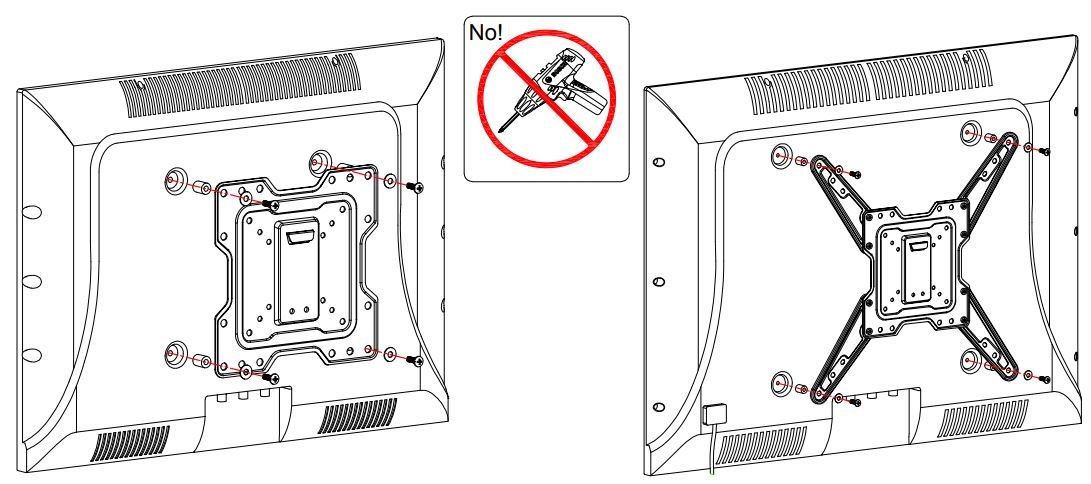 Mounting Dream TV Wall Mount MD2413-MX INSTALLATION INSTRUCTION - figure 11