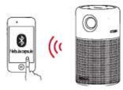 NEBULA Capsule Smart Wi-Fi Mini Projector User Manual - Bluetooth Speaker Mode
