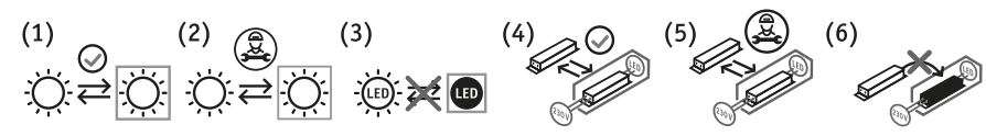 Paulmann 795.19 Runa Pendant Lamp Instruction Manual - How to use