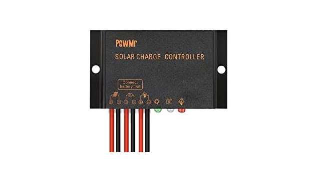 PowMr 10A 12V 24V PWM Solar Charge Controller with light-operated User Manual - feateure image