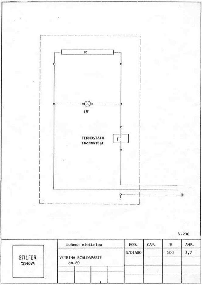 STILFER 527.318 Warm Cabinet Instruction Manual - Fig 2