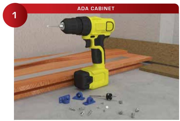 Star Hanger 325 Zero Side Mount ADA and Soffit Installation Guide - Required Tools