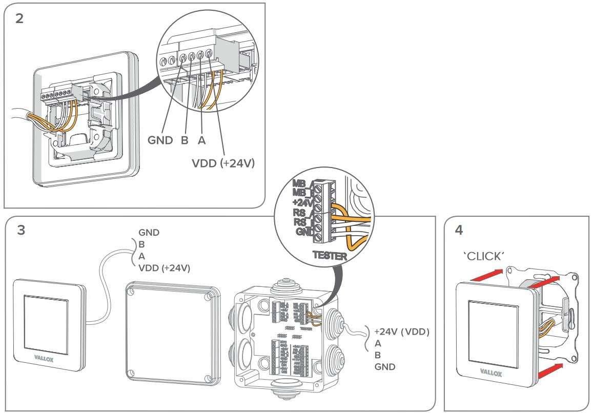 VALLOX MV C55 T Ventilation Unit User Manual - How to use