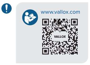 VALLOX MV C55 T Ventilation Unit User Manual - QR Code