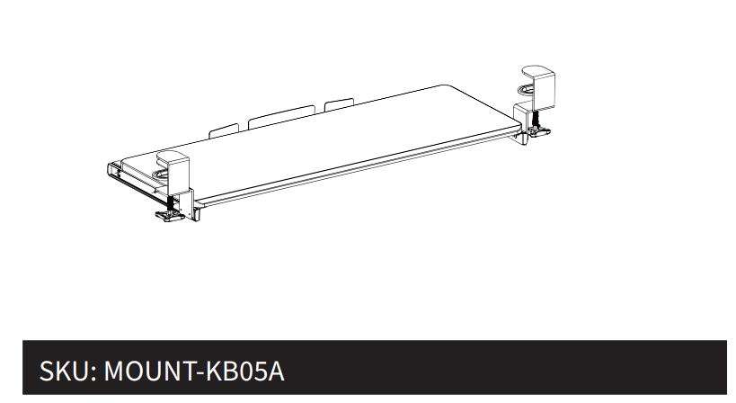 VIVO MOUNT-KB05E Series Clamp-on Keyboard Tray User Manual1