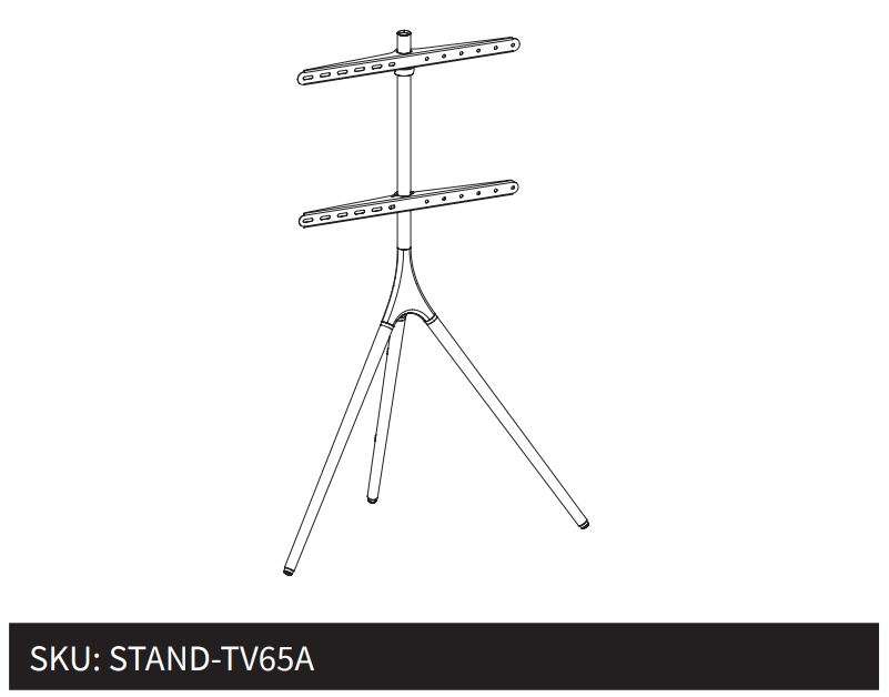 VIVO STAND-TV65AB Series Easel Stand for 45 to 65 TVs User Manual