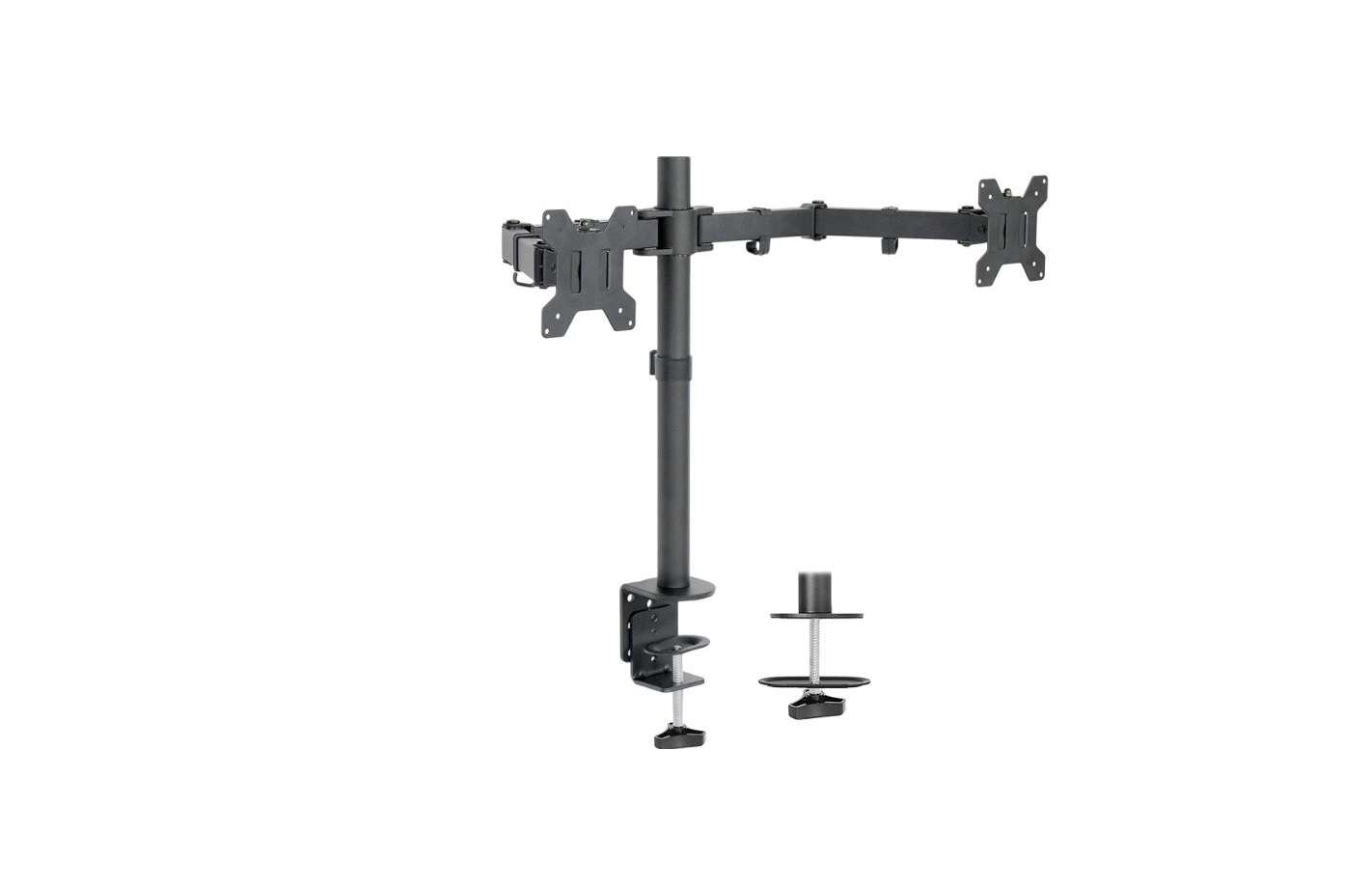 VIVO STAND-V012, STAND-V012W Dual Monitor Extra Tall Desk Mount User Manual - featuer image
