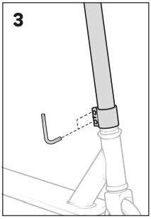 ZINC 7573 Detour Stunt Scooter Instruction Manual - Tighten the screws with the Allen key