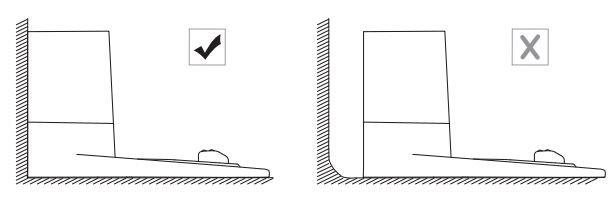 eufy BoostIQ RoboVac 15C MAX User Manual - Place the Charging Base on a level surface and against a wall