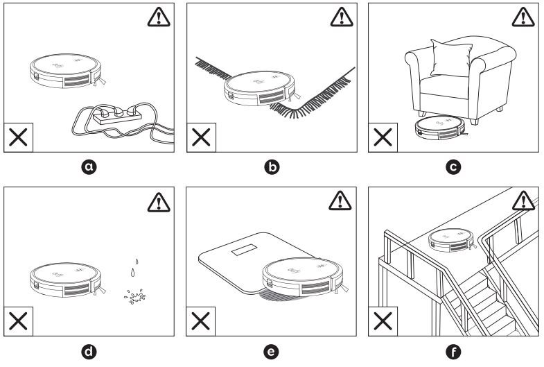 eufy RoboVac G30 Robot Vacuum User Manual - Important Tips Before Use