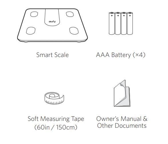 eufy Smart Scale P2 Pro User Manual - What’s In the Box
