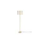 globe 91002364 Kinsley 65 Inch Matte Brass Floor Lamp with Metal Mesh over Cotton Shade User Manual