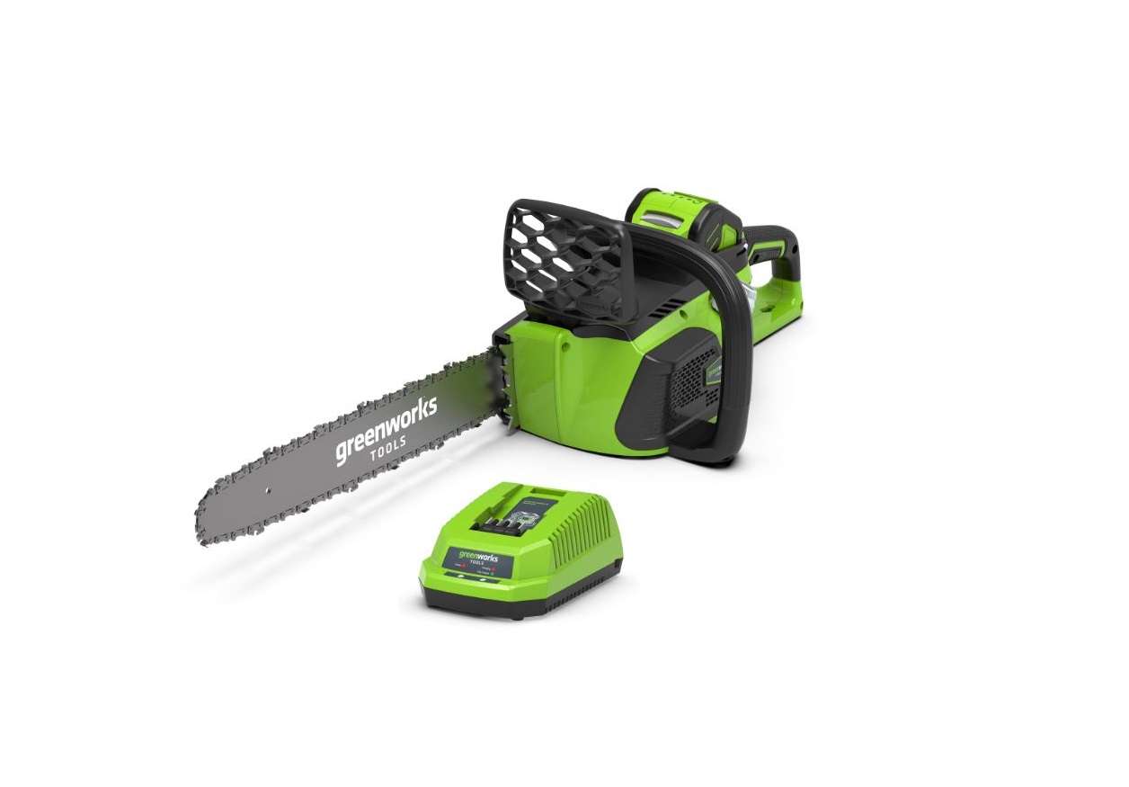 greenworks G-MAX 40V Cordless Chainsaw Warranty User Manual - Featured image
