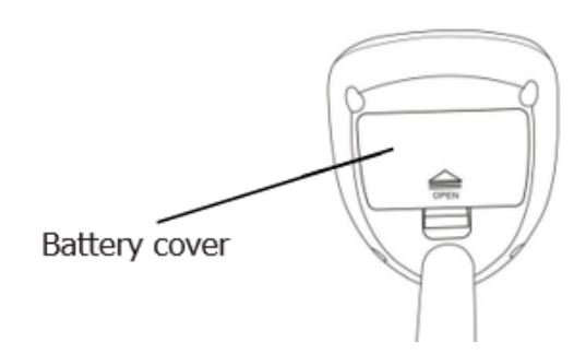 insportline 23370 Kids Metal Detector User Manual - Battery Cover