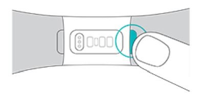 Fitbit Charge 4 Fitness and Activity Tracker User Manual - To release the latch